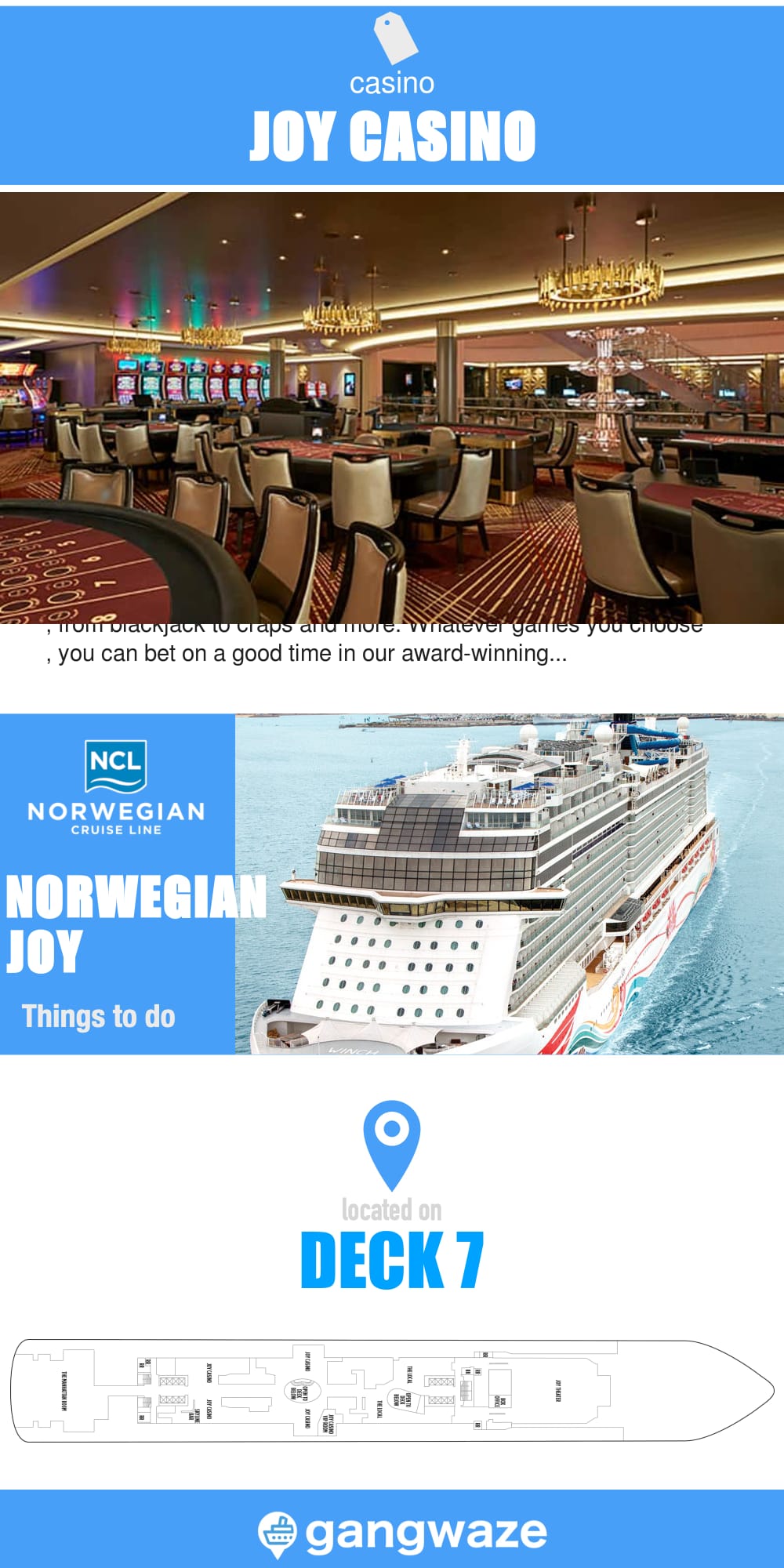 Norwegian Joy Joy Casino